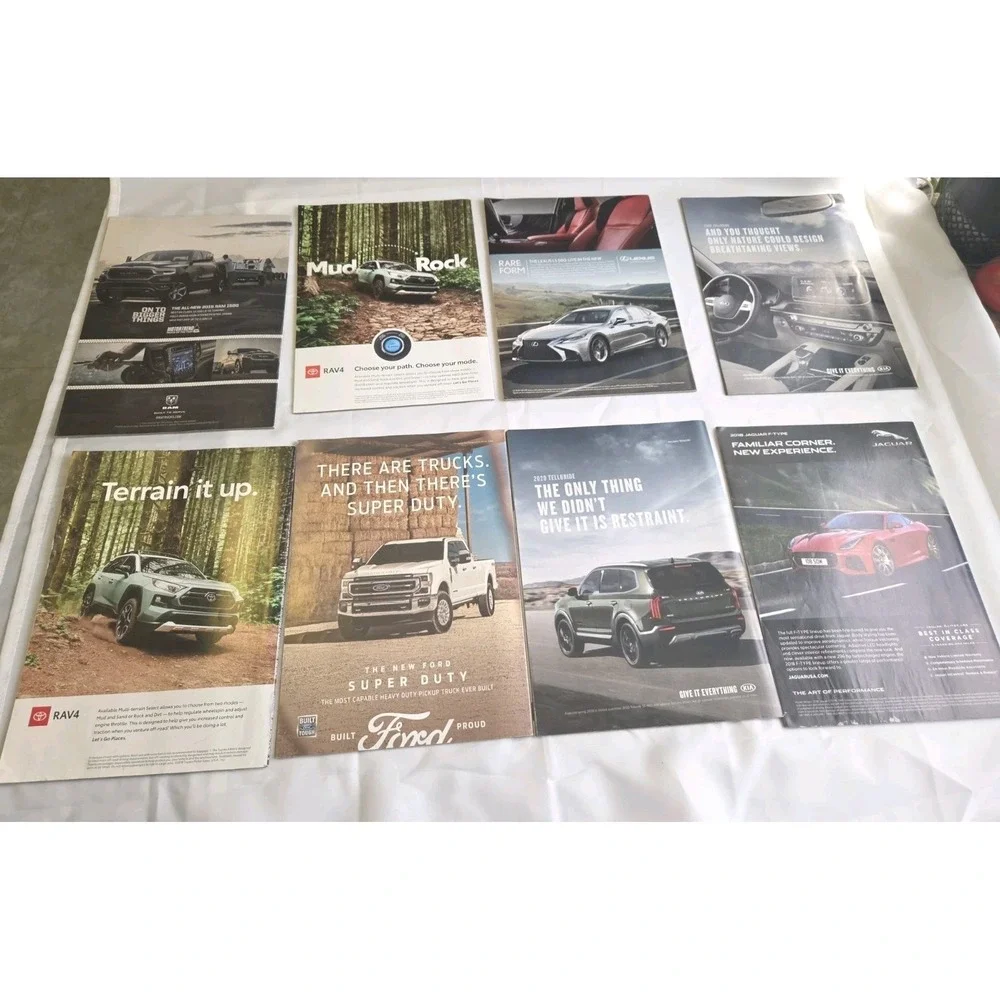 Lot of 8 Motortrend Magazines SUPER SUVS Road Warriors Land Rover 2020